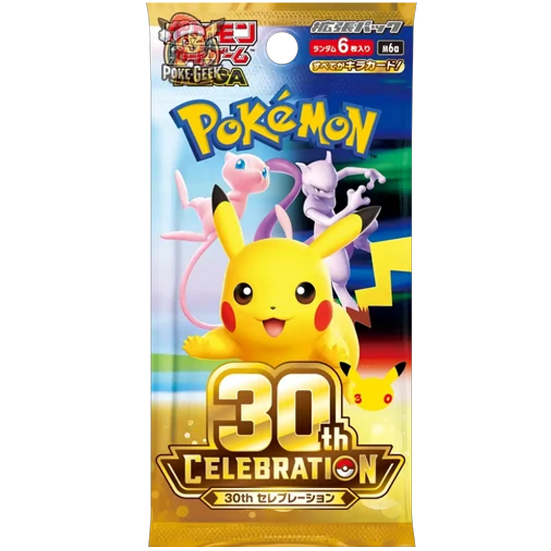 booster-pokemon-30th-celebration-30thanniversary-m6a-japonais-30ans