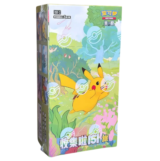 display-151-chinois-simplifie-vol-1-collect-151-journey-pokemon
