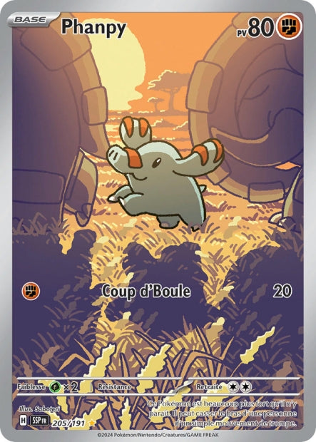 phanpy-205-carte-pokemon-etincelles-deferlantes-ev08-ssp