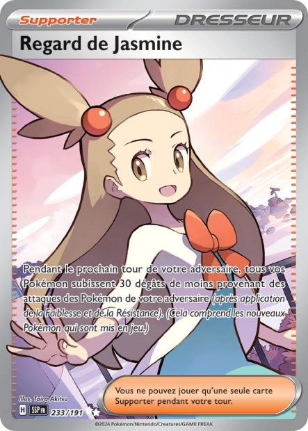 regard-de-jasmine-233-carte-pokemon-etincelles-deferlantes-ev08-ssp