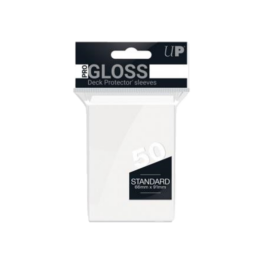 Ultra PRO - 50 sleeves Gloss - Blanc